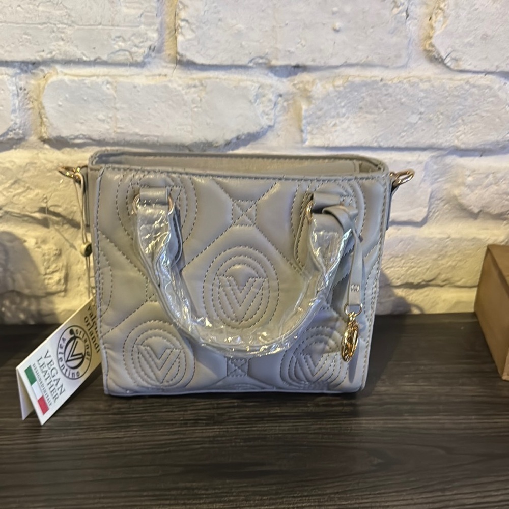 Valentino Orlando-  Italian Gray Handbag - Picture 2 of 7